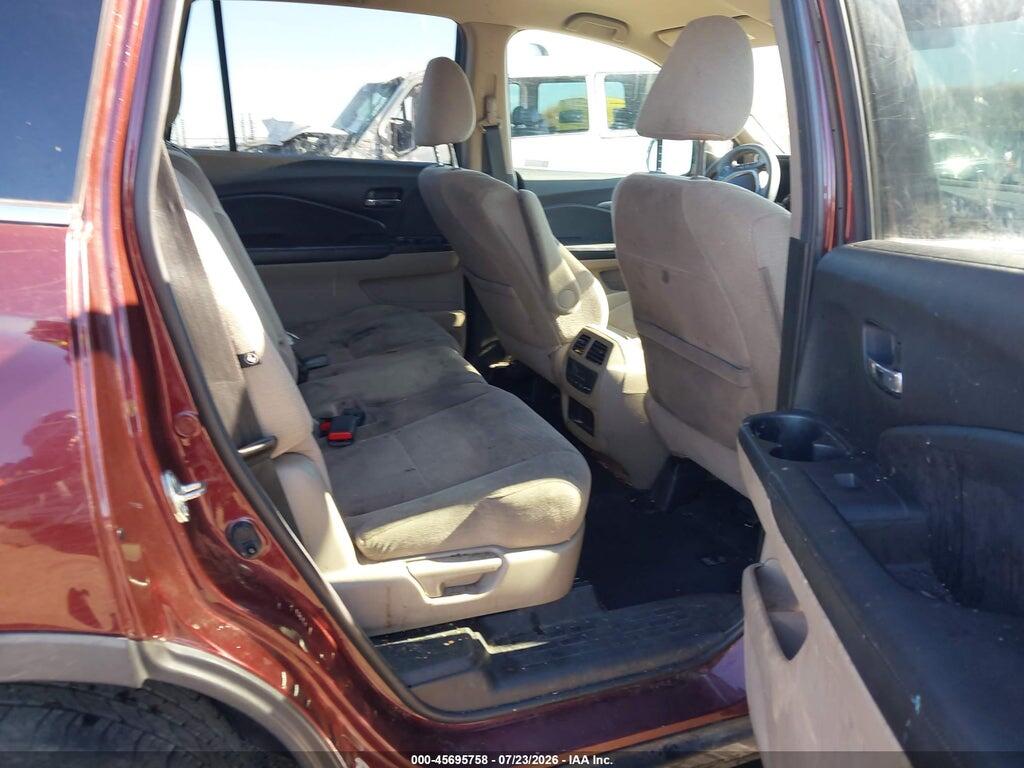 5FNYF6H35JB038748 2018 HONDA PILOT photo no. 8