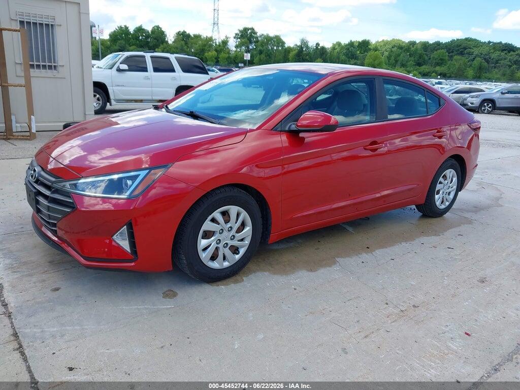 5NPD74LF2KH496817 2019 HYUNDAI ELANTRA photo no. 2