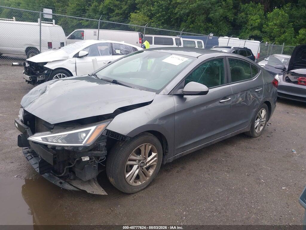 5NPD84LF9KH421822 2019 HYUNDAI ELANTRA photo no. 2