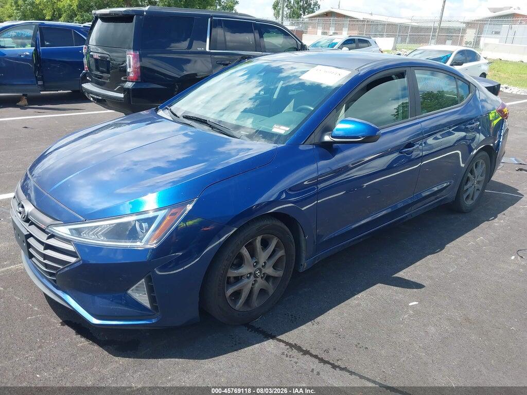 5NPD84LF2KH411357 2019 HYUNDAI ELANTRA photo no. 2