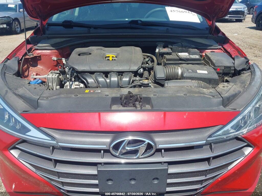 5NPD84LF0KH408392 2019 HYUNDAI ELANTRA photo no. 10