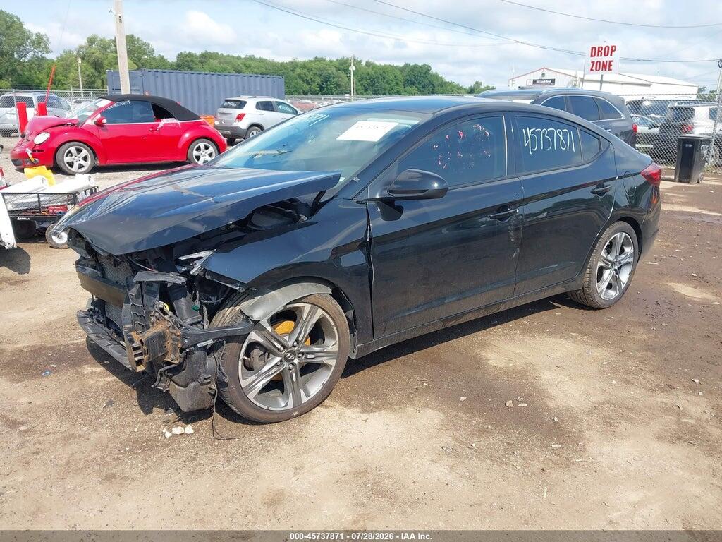 5NPD74LF4KH470493 2019 HYUNDAI ELANTRA photo no. 2