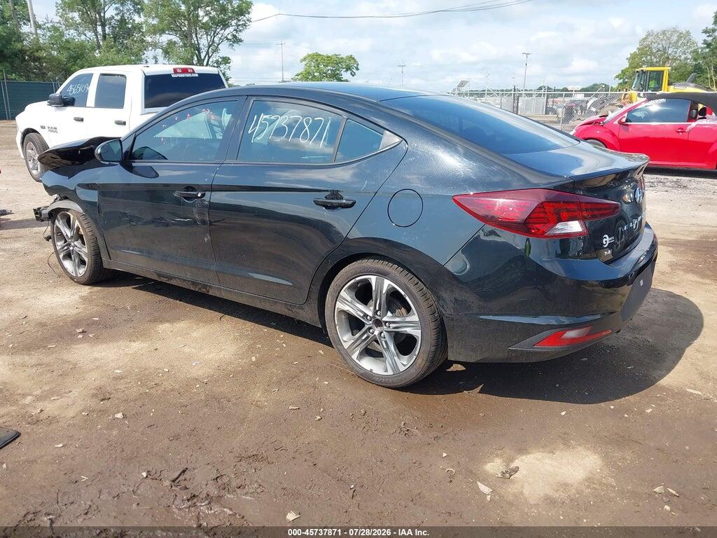 5NPD74LF4KH470493 2019 HYUNDAI ELANTRA photo no. 3