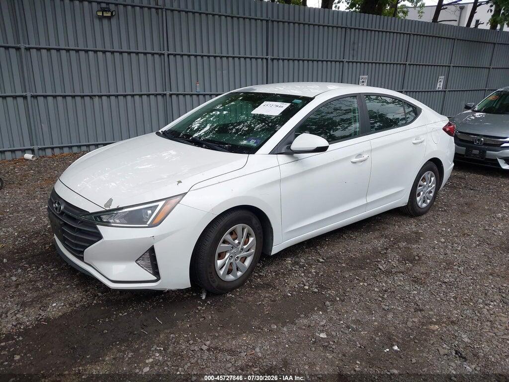 5NPD74LFXKH494166 2019 HYUNDAI ELANTRA photo no. 2