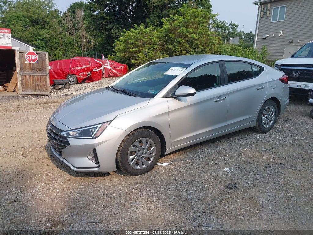 KMHD74LF0KU757329 2019 HYUNDAI ELANTRA photo no. 2