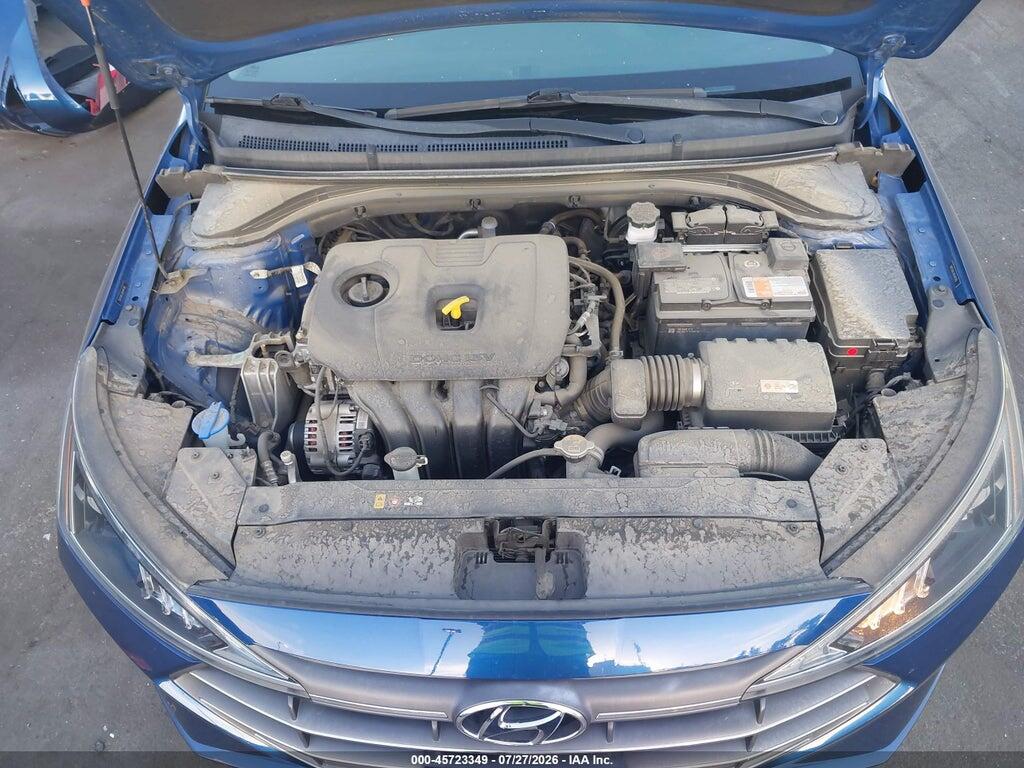 5NPD84LF8KH492185 2019 HYUNDAI ELANTRA photo no. 10
