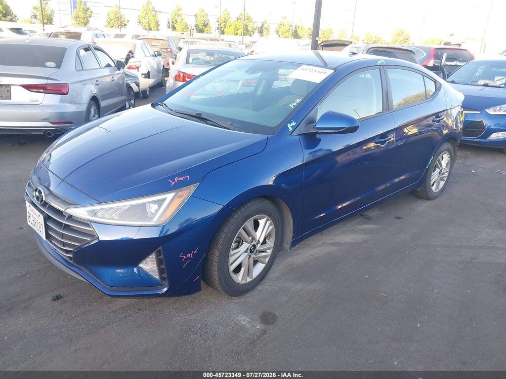 5NPD84LF8KH492185 2019 HYUNDAI ELANTRA photo no. 2