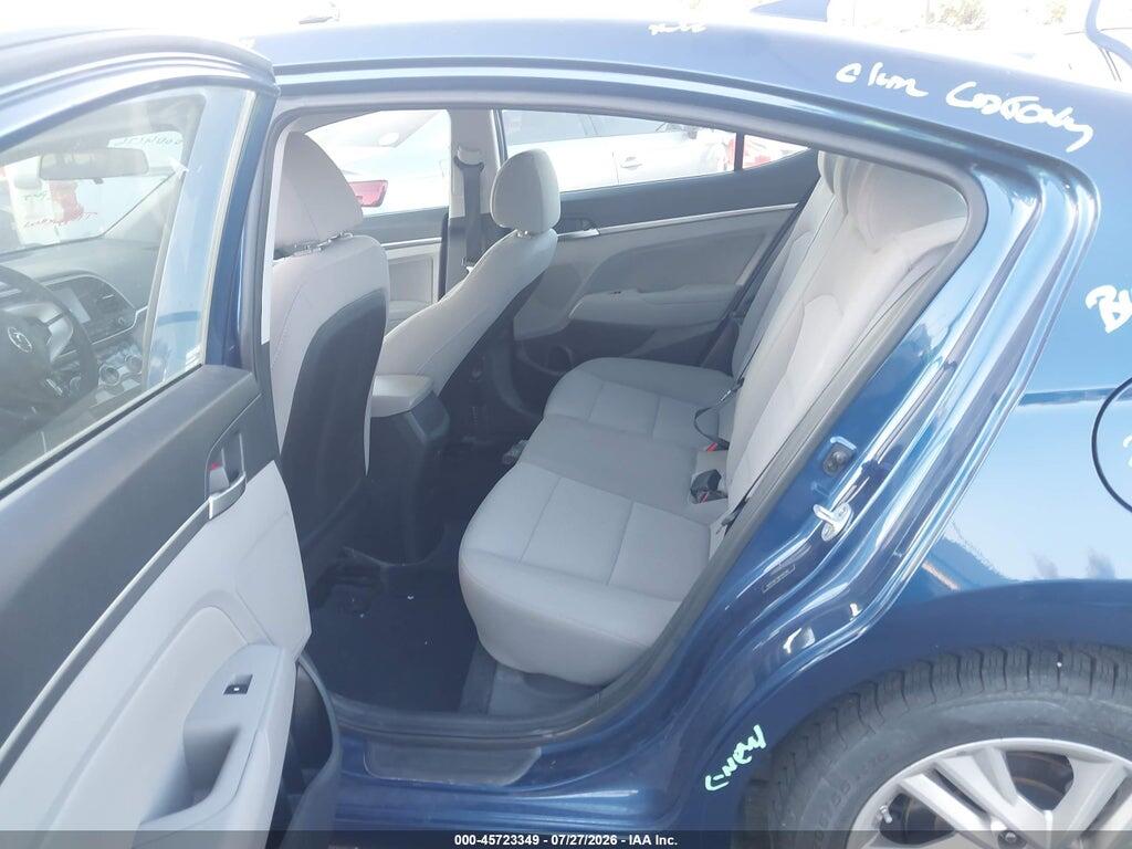 5NPD84LF8KH492185 2019 HYUNDAI ELANTRA photo no. 8