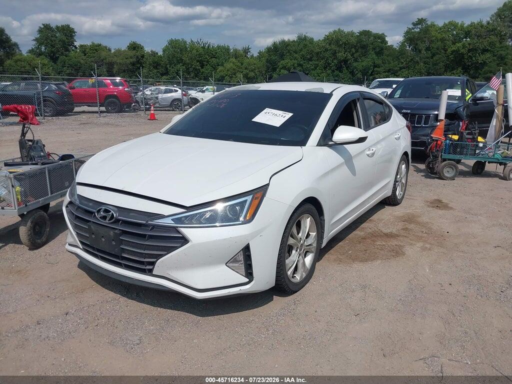 5NPD74LF5KH487982 2019 HYUNDAI ELANTRA photo no. 2