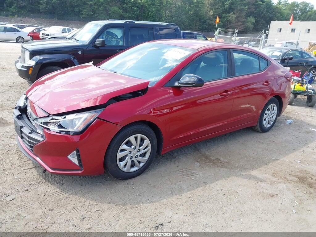 KMHD74LF0KU835009 2019 HYUNDAI ELANTRA photo no. 2