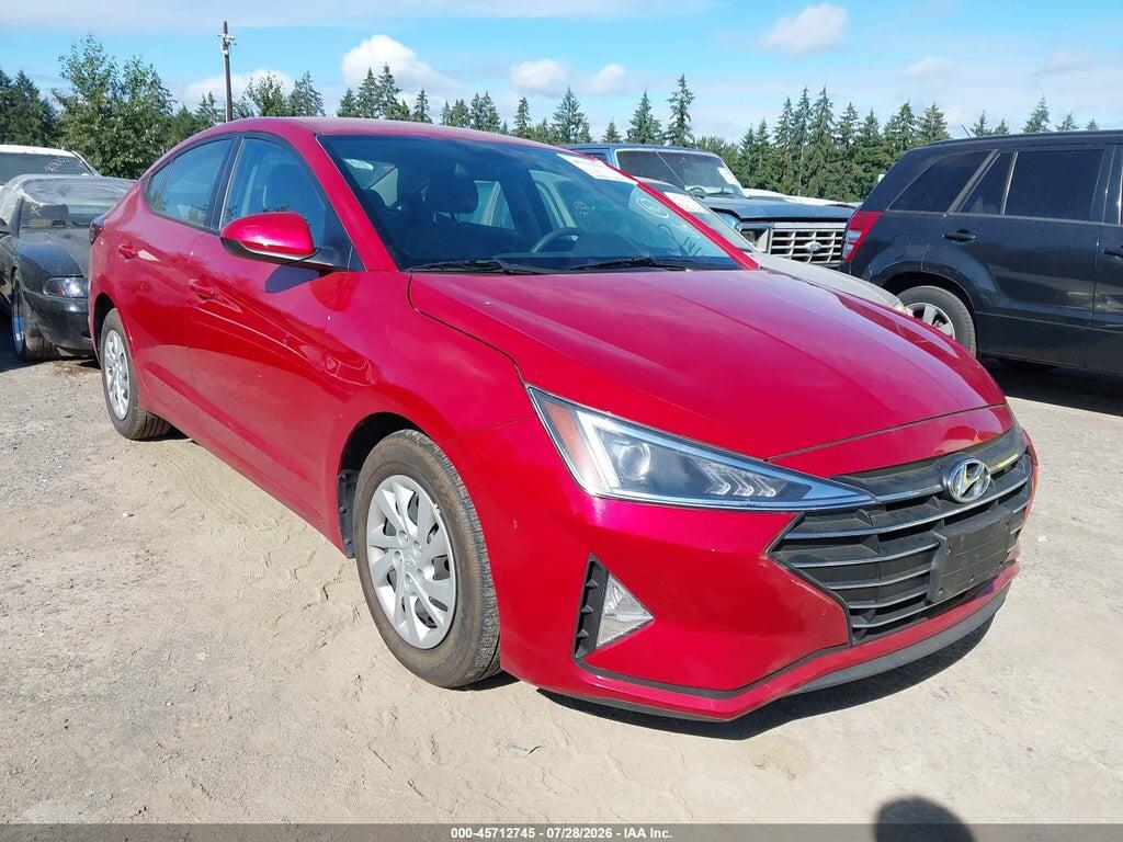 5NPD74LF5KH493880 2019 HYUNDAI ELANTRA photo no. 1
