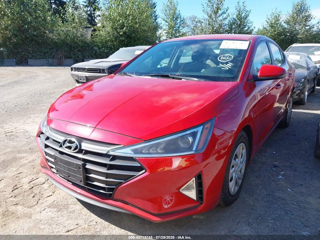 5NPD74LF5KH493880 2019 HYUNDAI ELANTRA photo no. 2