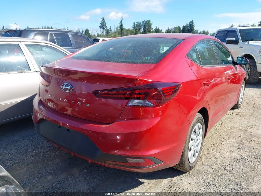 5NPD74LF5KH493880 2019 HYUNDAI ELANTRA photo no. 4