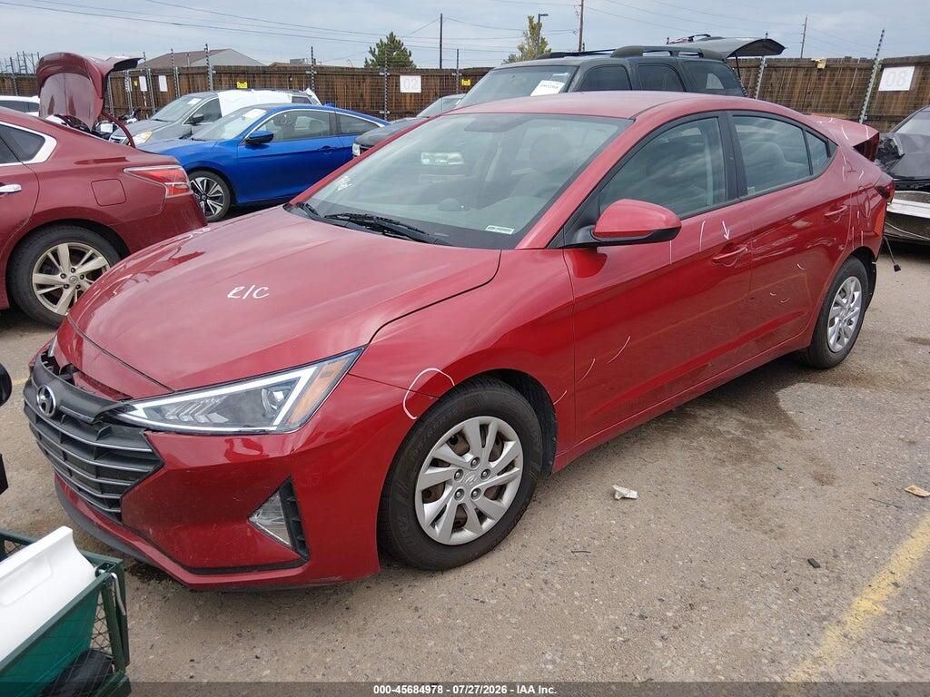 5NPD74LF9KH475480 2019 HYUNDAI ELANTRA photo no. 2