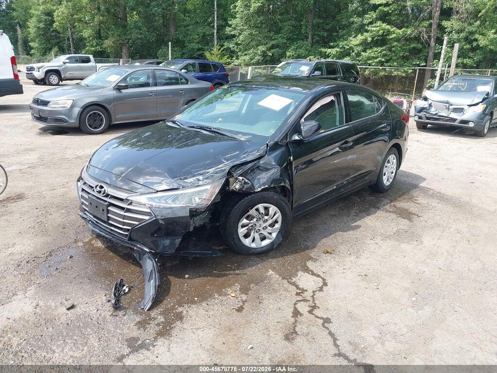 5NPD74LFXKH451687 2019 HYUNDAI ELANTRA photo no. 2