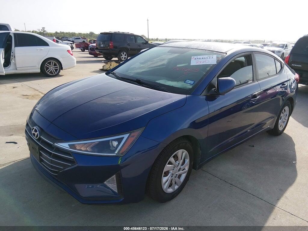 5NPD74LF4KH496284 2019 HYUNDAI ELANTRA photo no. 2