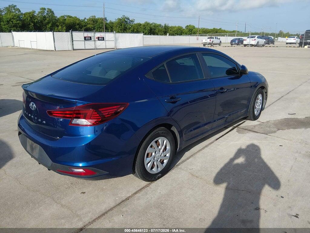 5NPD74LF4KH496284 2019 HYUNDAI ELANTRA photo no. 4