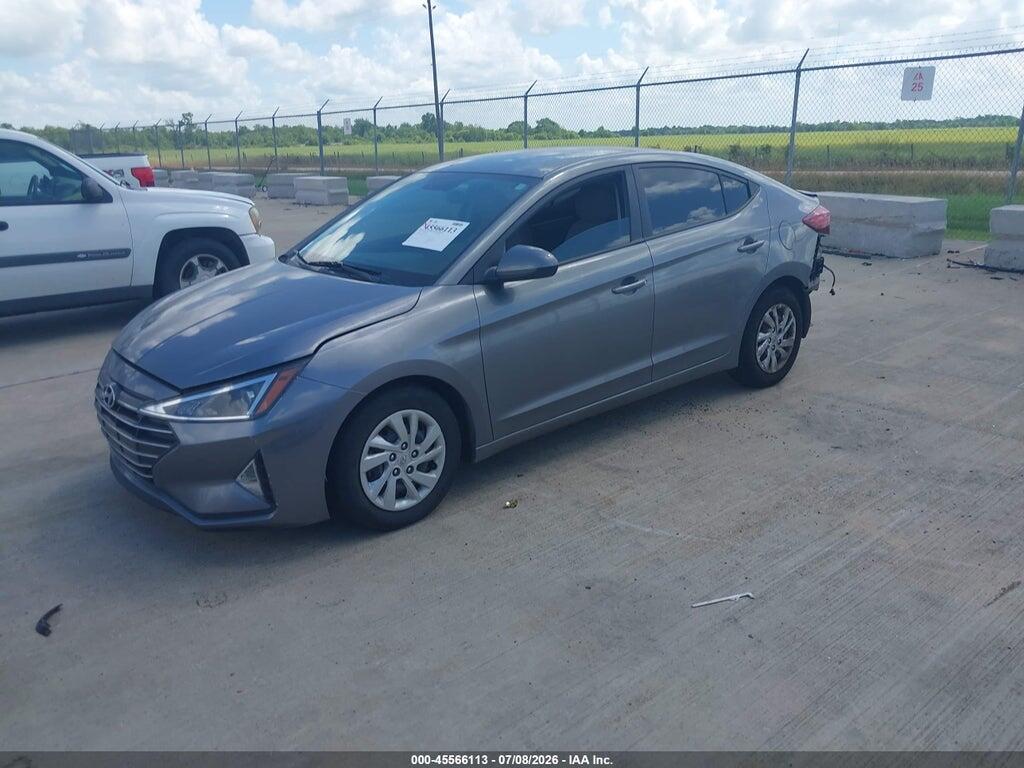 5NPD74LFXKH456095 2019 HYUNDAI ELANTRA photo no. 2