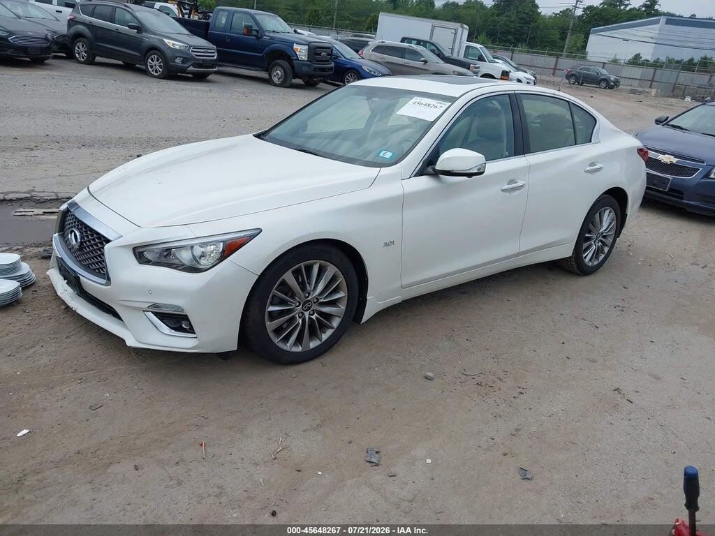 JN1EV7AR9LM251287 2020 INFINITI Q50 photo no. 2