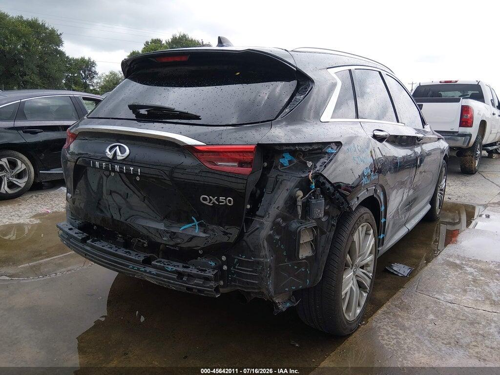 3PCAJ5M39LF112658 2020 INFINITI QX50 photo no. 4