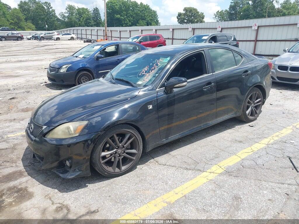JTHBF5C27D5185270 2013 LEXUS IS 250 photo no. 2