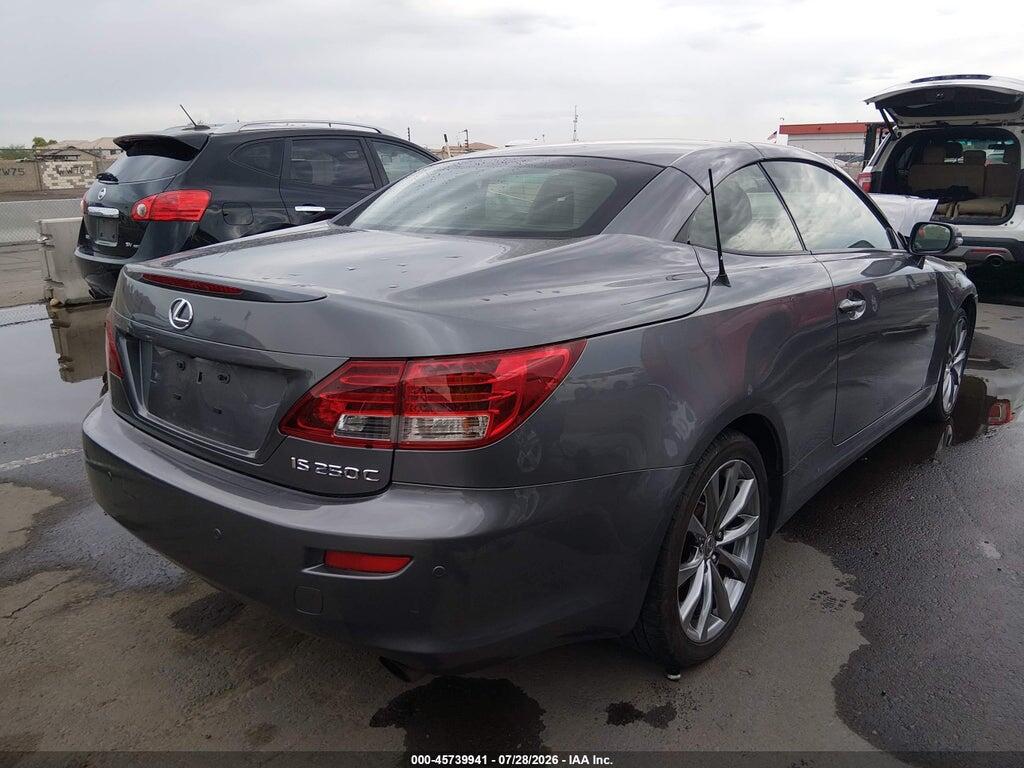 JTHFF2C29D2527559 2013 LEXUS IS 250C photo no. 4