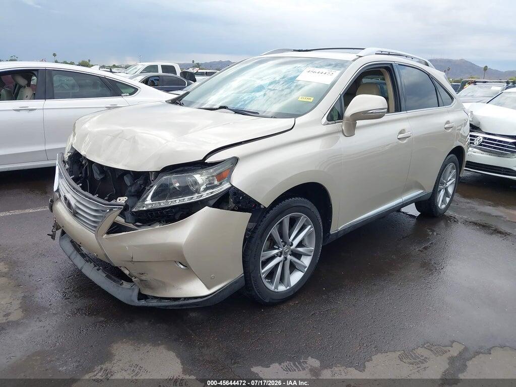 2T2ZK1BA8DC099896 2013 LEXUS RX 350 photo no. 2