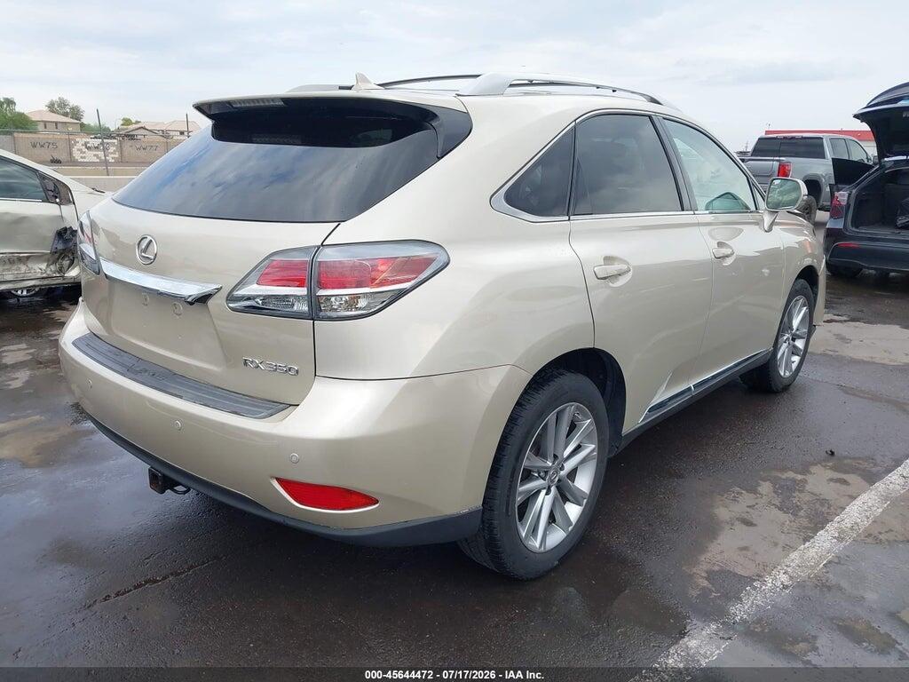 2T2ZK1BA8DC099896 2013 LEXUS RX 350 photo no. 4
