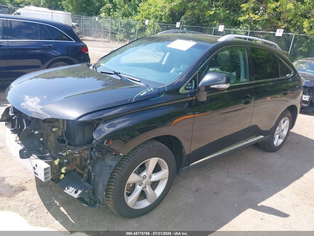 2T2BK1BA3DC156412 2013 LEXUS RX 350 photo no. 2