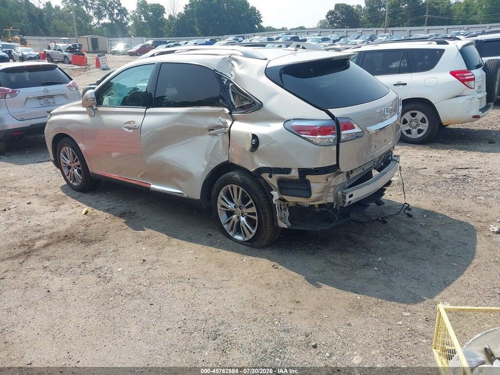 2T2ZK1BA9DC089202 2013 LEXUS RX 350 photo no. 3