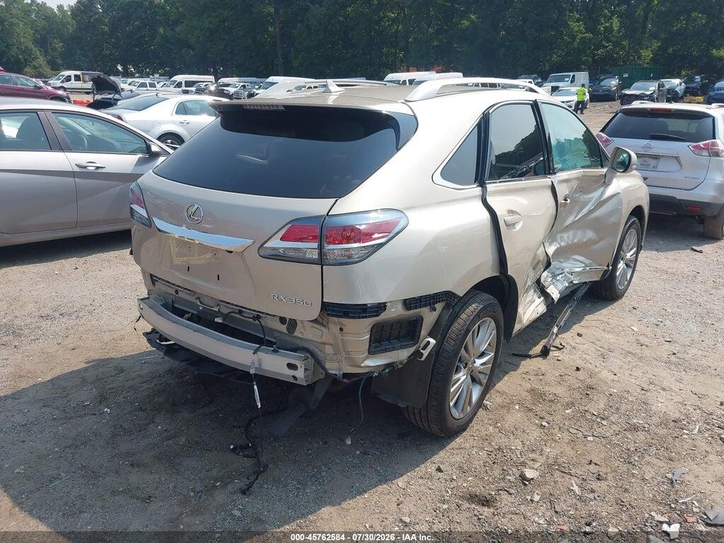 2T2ZK1BA9DC089202 2013 LEXUS RX 350 photo no. 4
