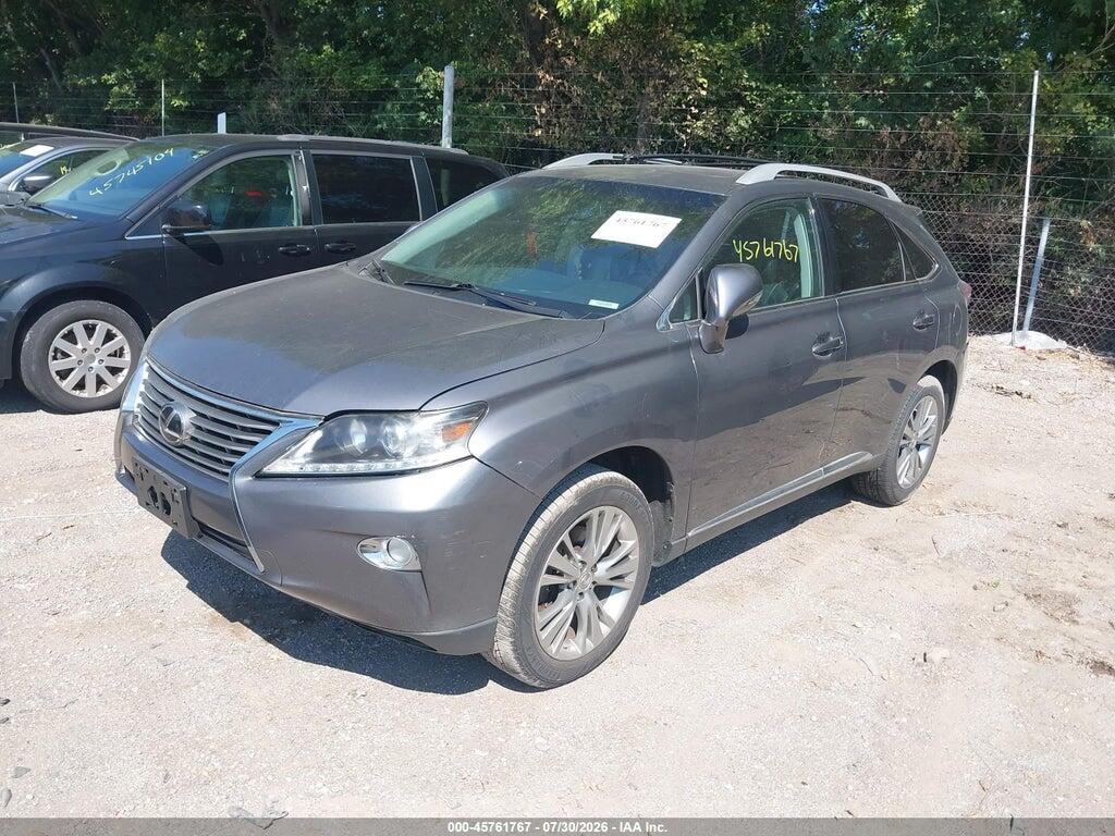 2T2ZK1BA3DC089227 2013 LEXUS RX 350 photo no. 2
