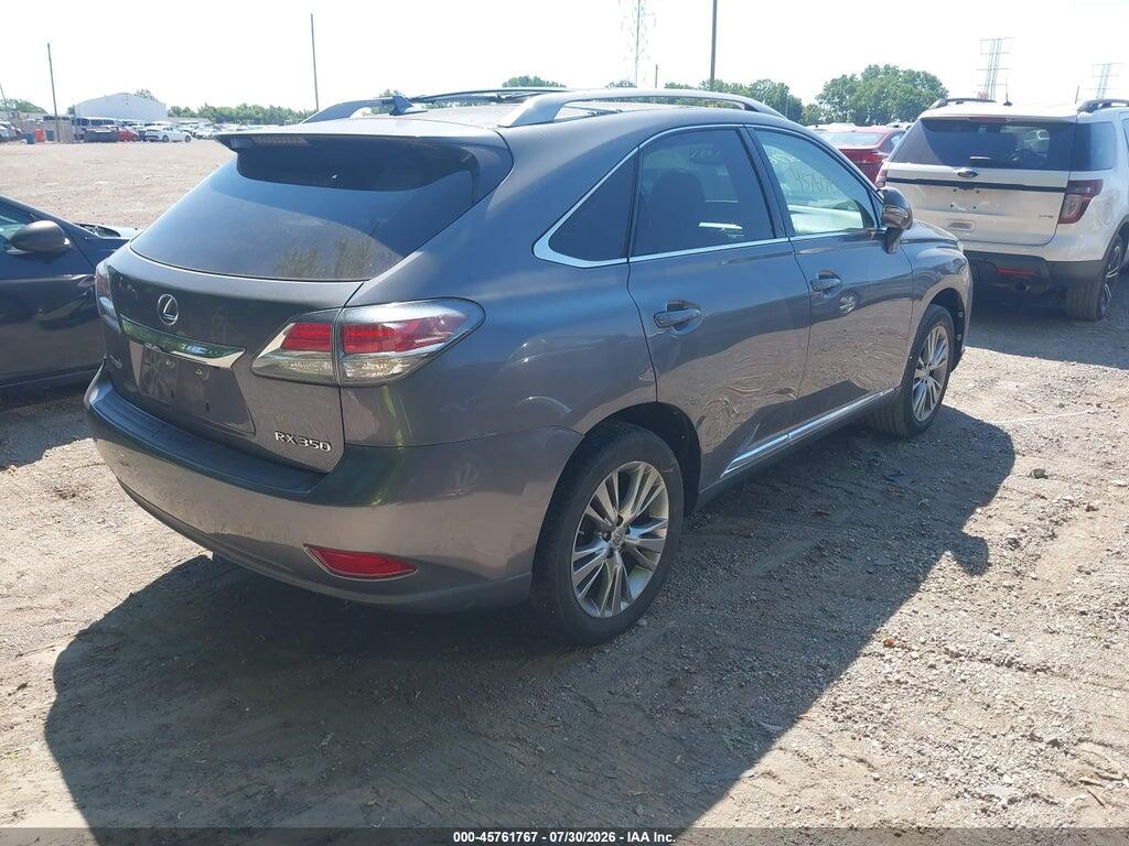 2T2ZK1BA3DC089227 2013 LEXUS RX 350 photo no. 4