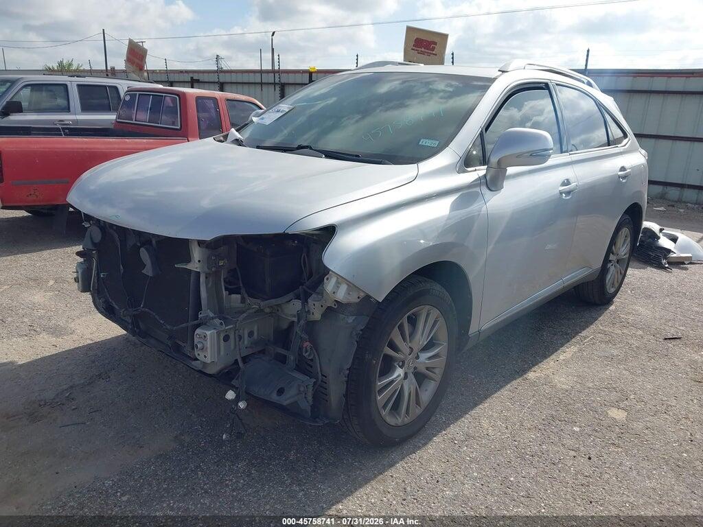 2T2BK1BA2DC162511 2013 LEXUS RX 350 photo no. 2