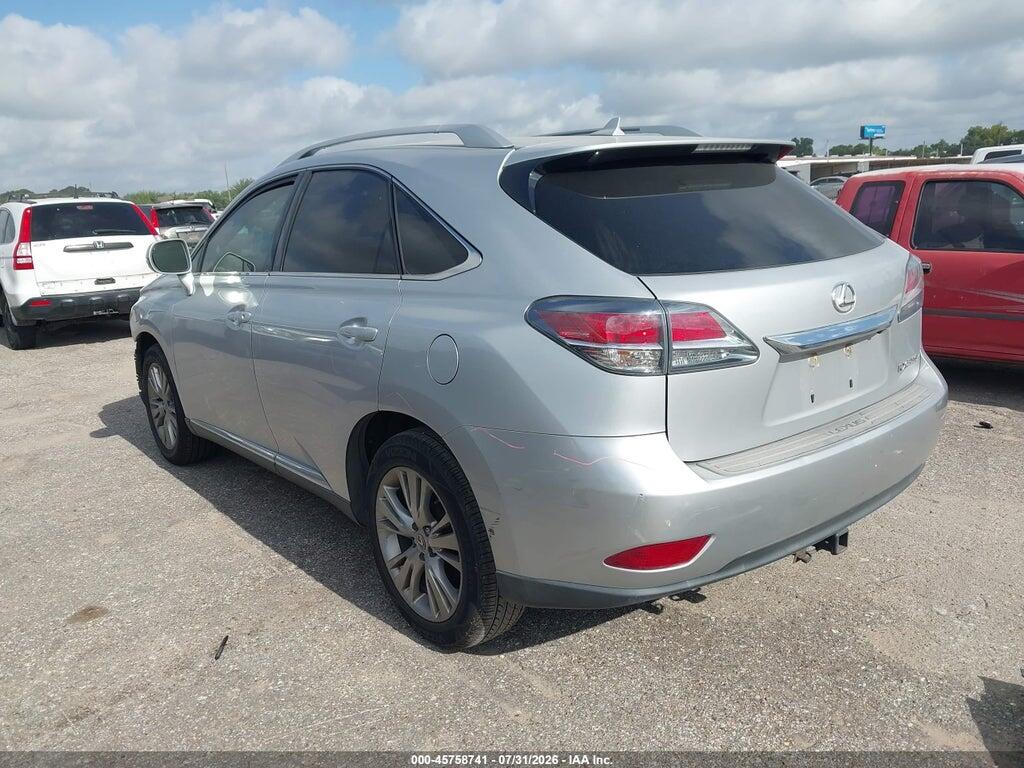 2T2BK1BA2DC162511 2013 LEXUS RX 350 photo no. 3