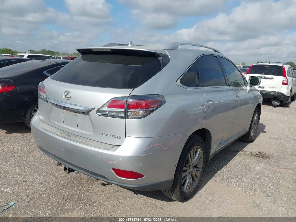2T2BK1BA2DC162511 2013 LEXUS RX 350 photo no. 4