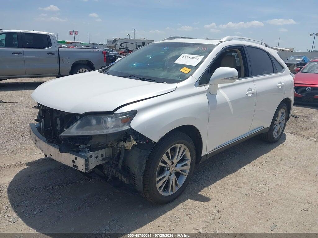 2T2ZK1BA8DC118673 2013 LEXUS RX 350 photo no. 2