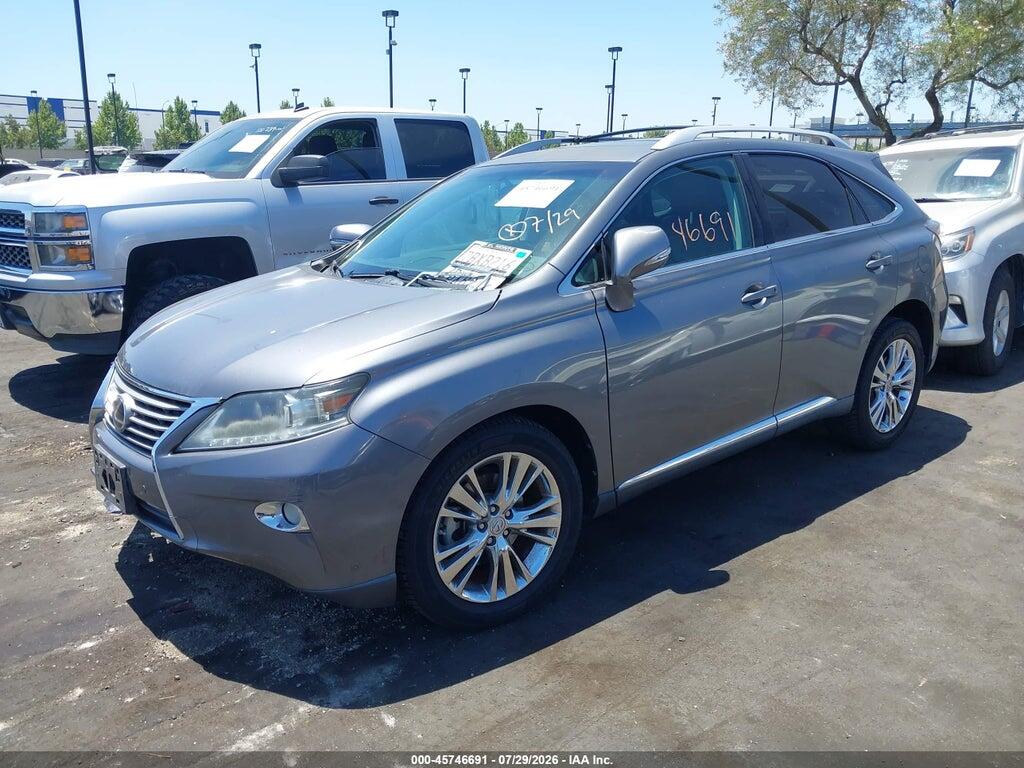 2T2ZK1BA8DC087991 2013 LEXUS RX 350 photo no. 2