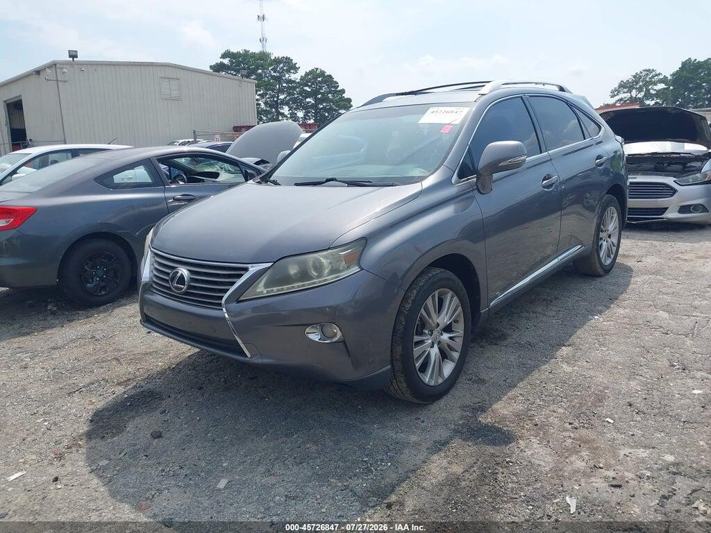 2T2ZK1BAXDC101910 2013 LEXUS RX 350 photo no. 2
