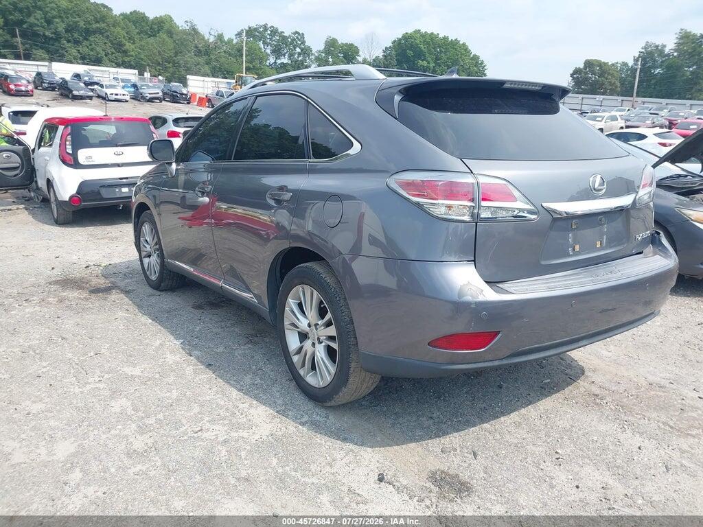 2T2ZK1BAXDC101910 2013 LEXUS RX 350 photo no. 3