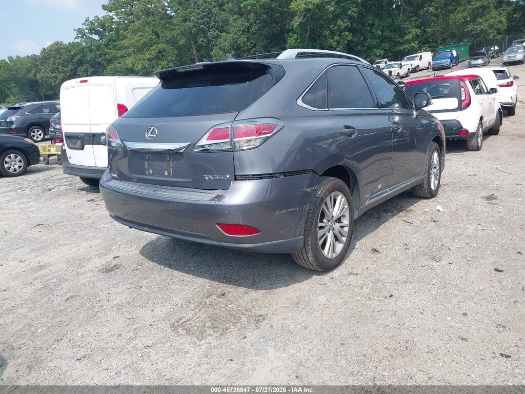 2T2ZK1BAXDC101910 2013 LEXUS RX 350 photo no. 4