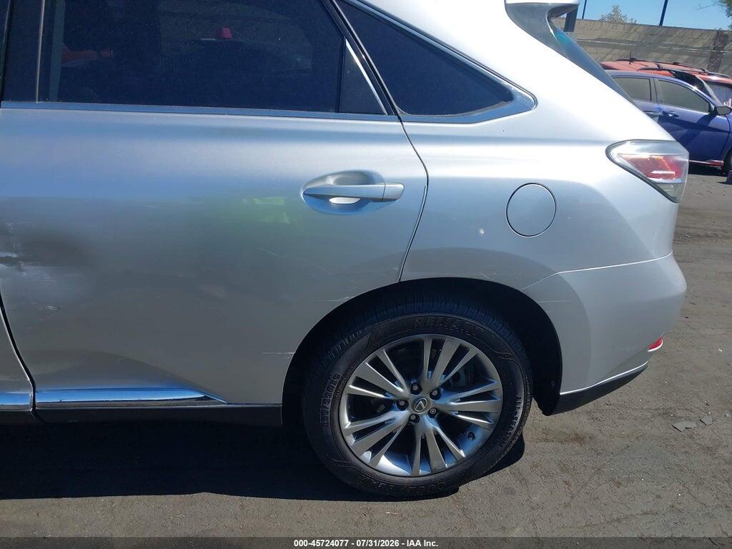 2T2ZK1BA0DC092280 2013 LEXUS RX 350 photo no. 12