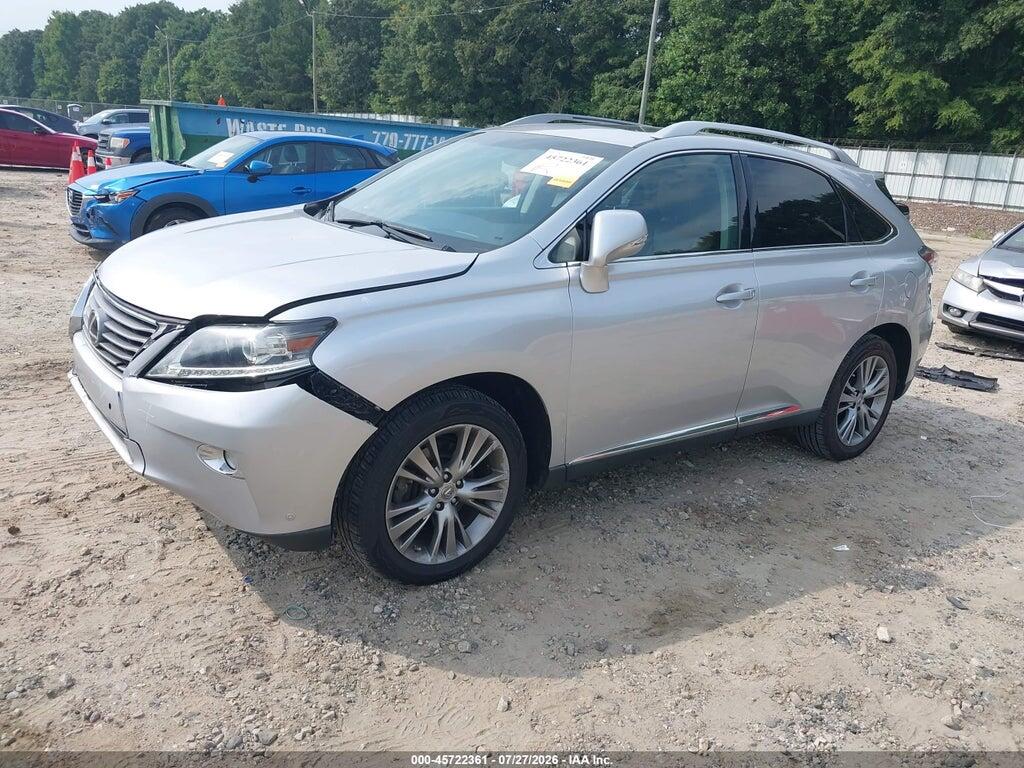 2T2ZK1BA6DC114945 2013 LEXUS RX 350 photo no. 2