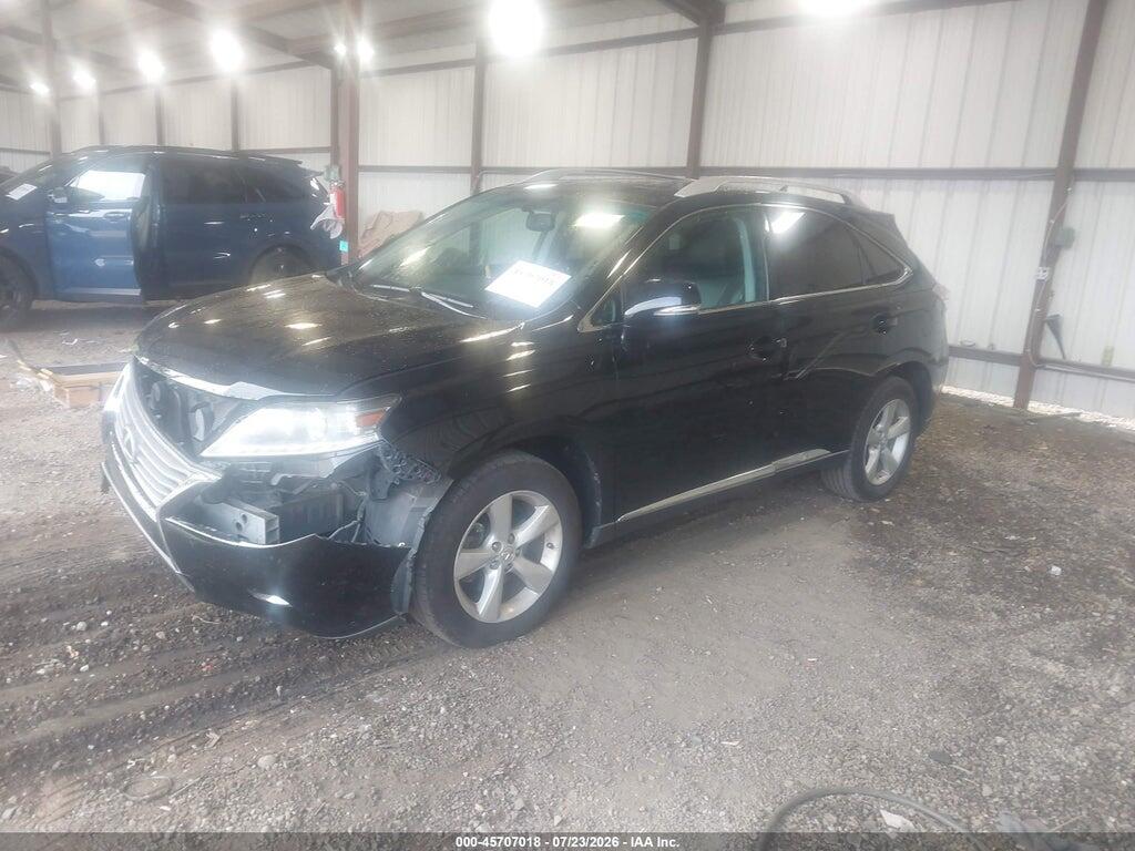 2T2ZK1BA8DC111447 2013 LEXUS RX 350 photo no. 2