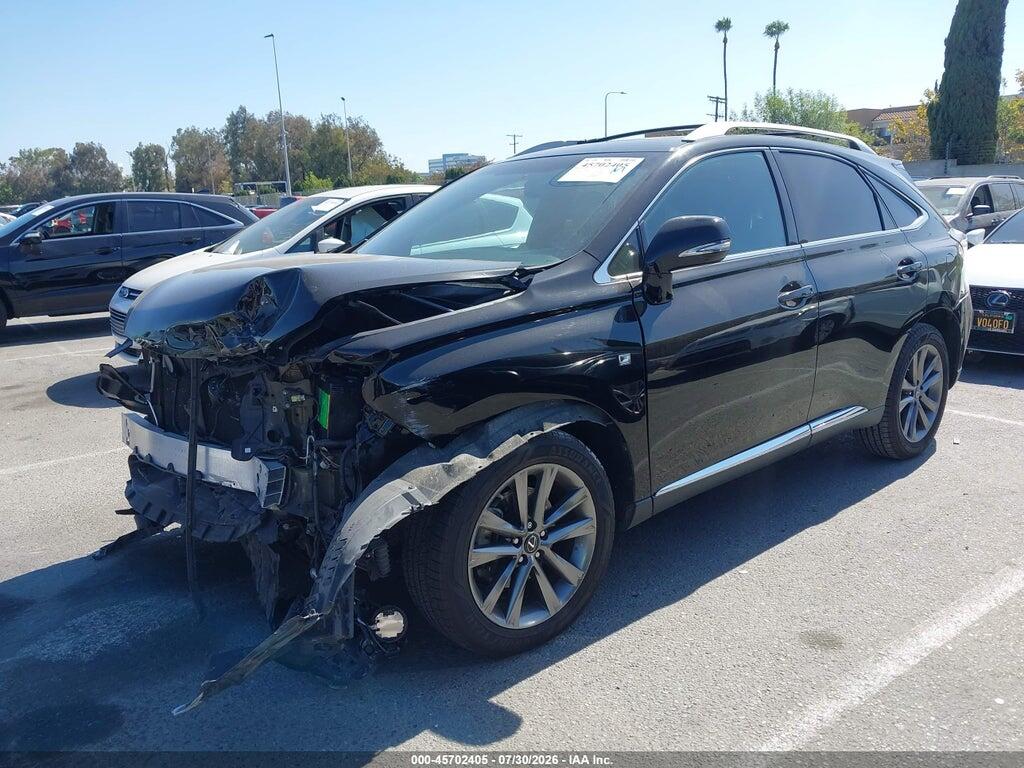 2T2BK1BA3DC180418 2013 LEXUS RX 350 photo no. 2