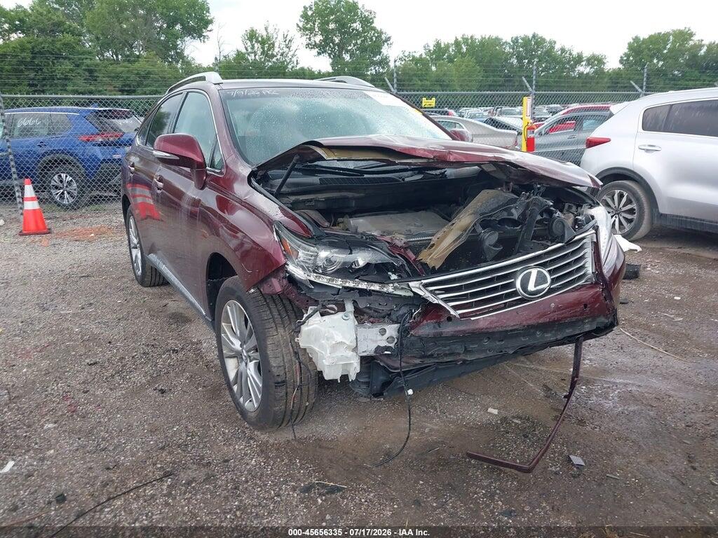 2T2ZK1BA5DC130585 2013 LEXUS RX 350 photo no. 1