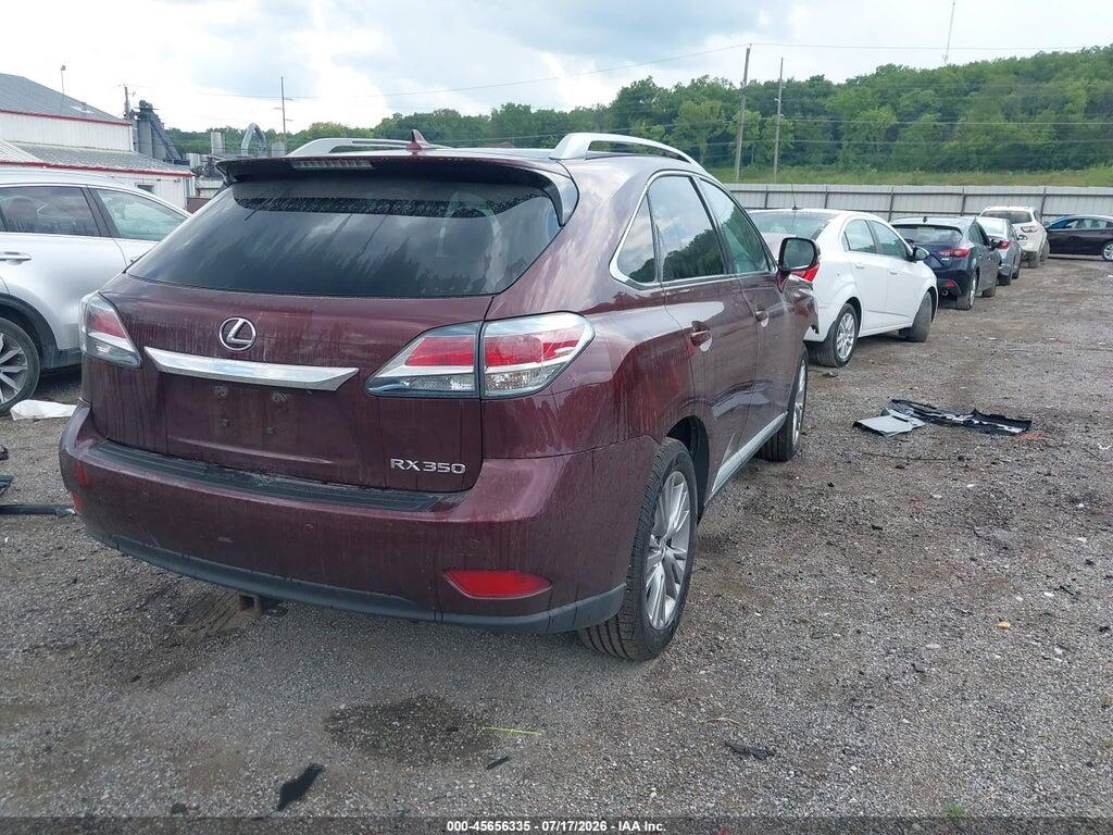 2T2ZK1BA5DC130585 2013 LEXUS RX 350 photo no. 4