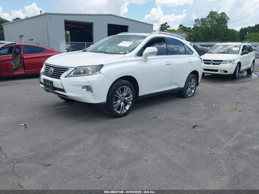 2T2ZK1BA8DC122500 2013 LEXUS RX 350 photo no. 2