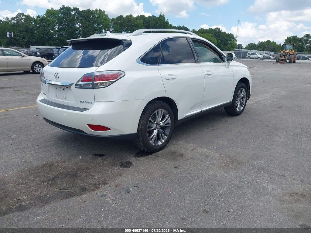 2T2ZK1BA8DC122500 2013 LEXUS RX 350 photo no. 4