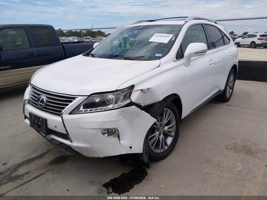 2T2ZK1BA6DC101323 2013 LEXUS RX 350 photo no. 2